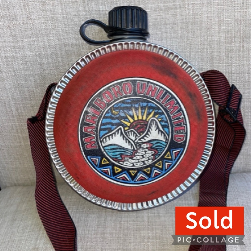 Coleman Vintage Marlboro Unlimited Canteen!